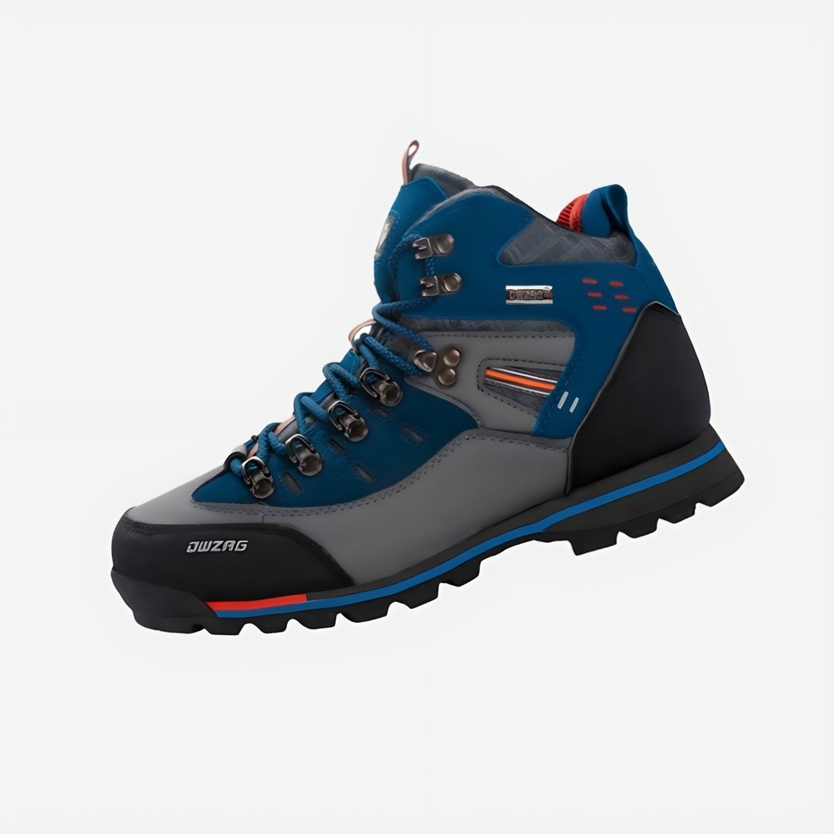 Chaussures de randonnée homme imperméables, semelle antidérapante, bleu