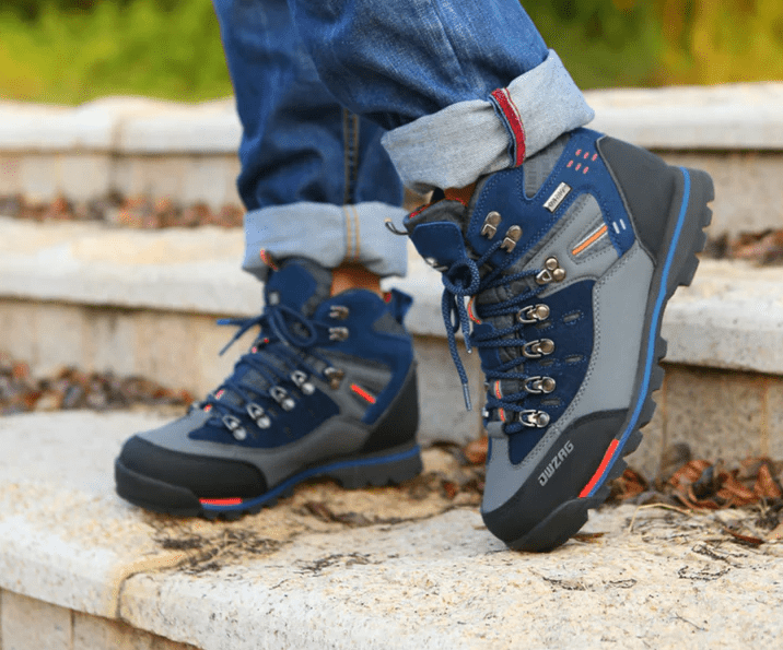Chaussures de randonnée homme imperméables, semelle antidérapante