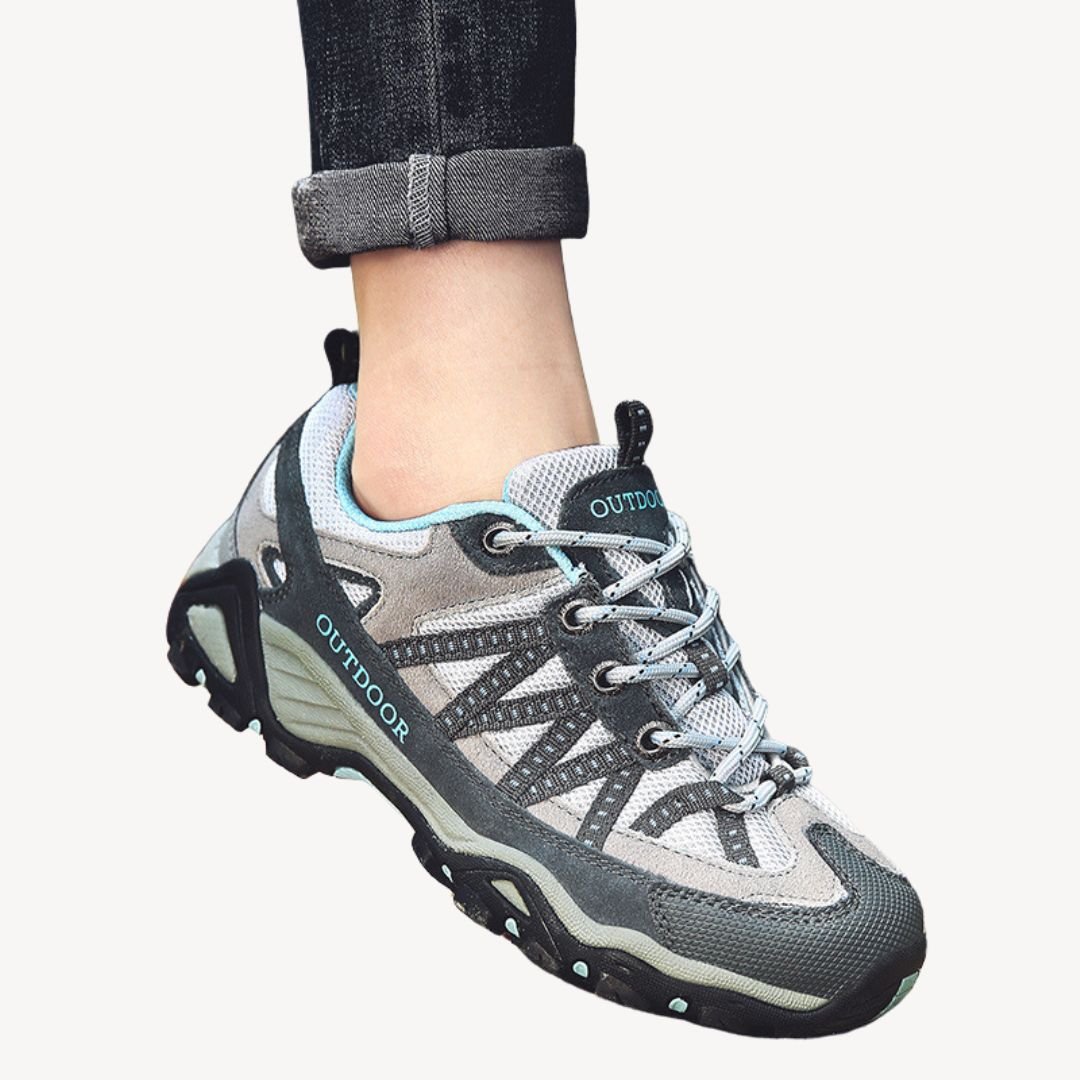 Chaussures de randonnée femme imperméables, semelle antidérapante