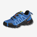 Chaussures de randonnée imperméables mixtes, semelle antidérapante, bleu