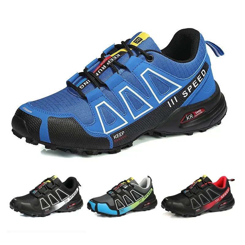 Chaussures de randonnée imperméables mixtes, semelle antidérapante