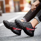 Chaussures de randonnée imperméables mixtes, semelle antidérapante