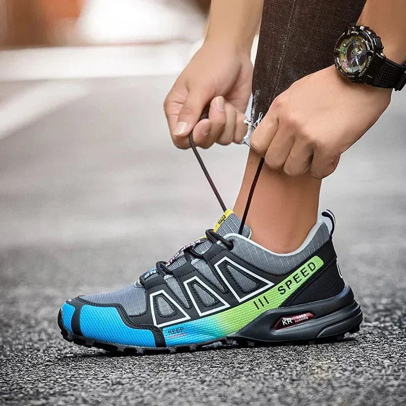 Chaussures de randonnée imperméables mixtes, semelle antidérapante