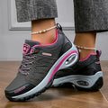 Chaussures de randonnée femme imperméables à lacets, trois coloris, gris