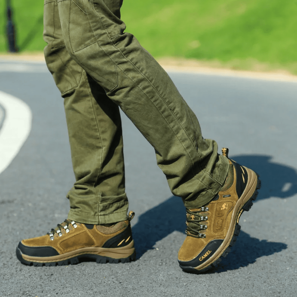 Chaussures de randonnée homme imperméables, semelle antidérapante