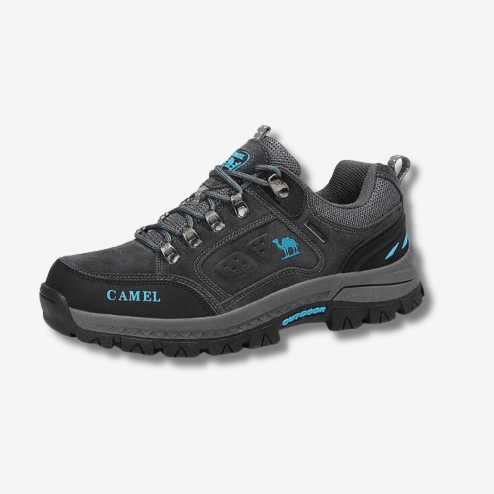 Chaussures de randonnée homme imperméables, semelle antidérapante, gris