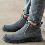 Chaussures de sécurité homme à enfiler, tige mi-montante