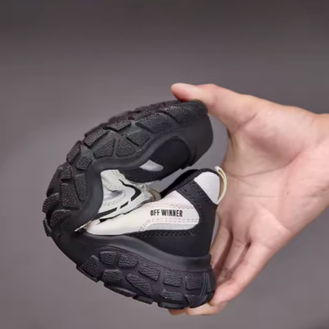 Chaussures de sécurité femme, embout acier, serrage sans lacets