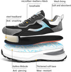 Chaussures de sécurité légères à embout composite, mixtes