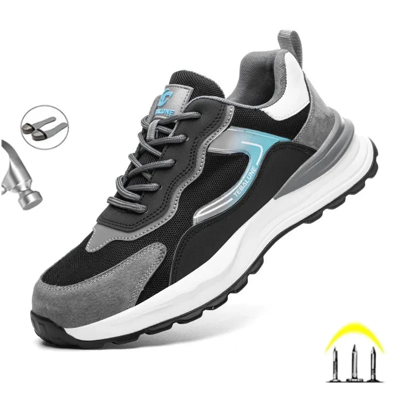 Chaussures de sécurité légères à embout composite, mixtes