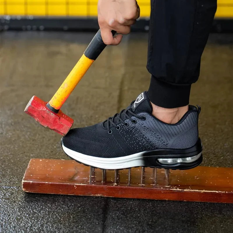 Chaussures de sécurité légères mixtes à embout acier