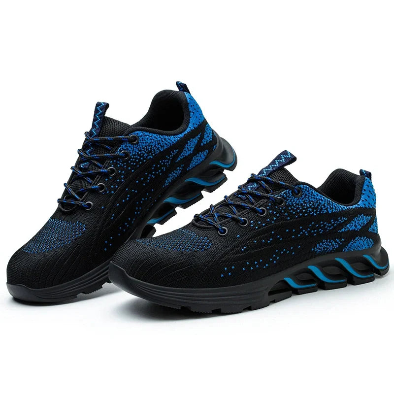 Chaussures de sécurité légères mixtes, embout acier, 36 au 48