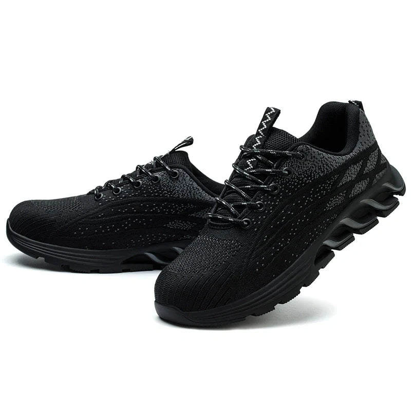 Chaussures de sécurité légères mixtes, embout acier, 36 au 48