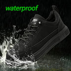 Chaussures de sécurité sans lacets imperméables, embout acier