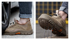 Chaussures de sécurité mixtes à bout en acier, respirantes