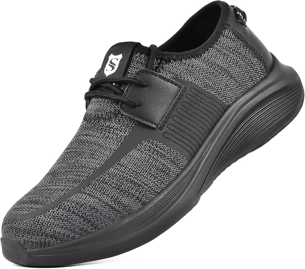 Chaussures de sécurité mixtes à embout composite, tige en maille