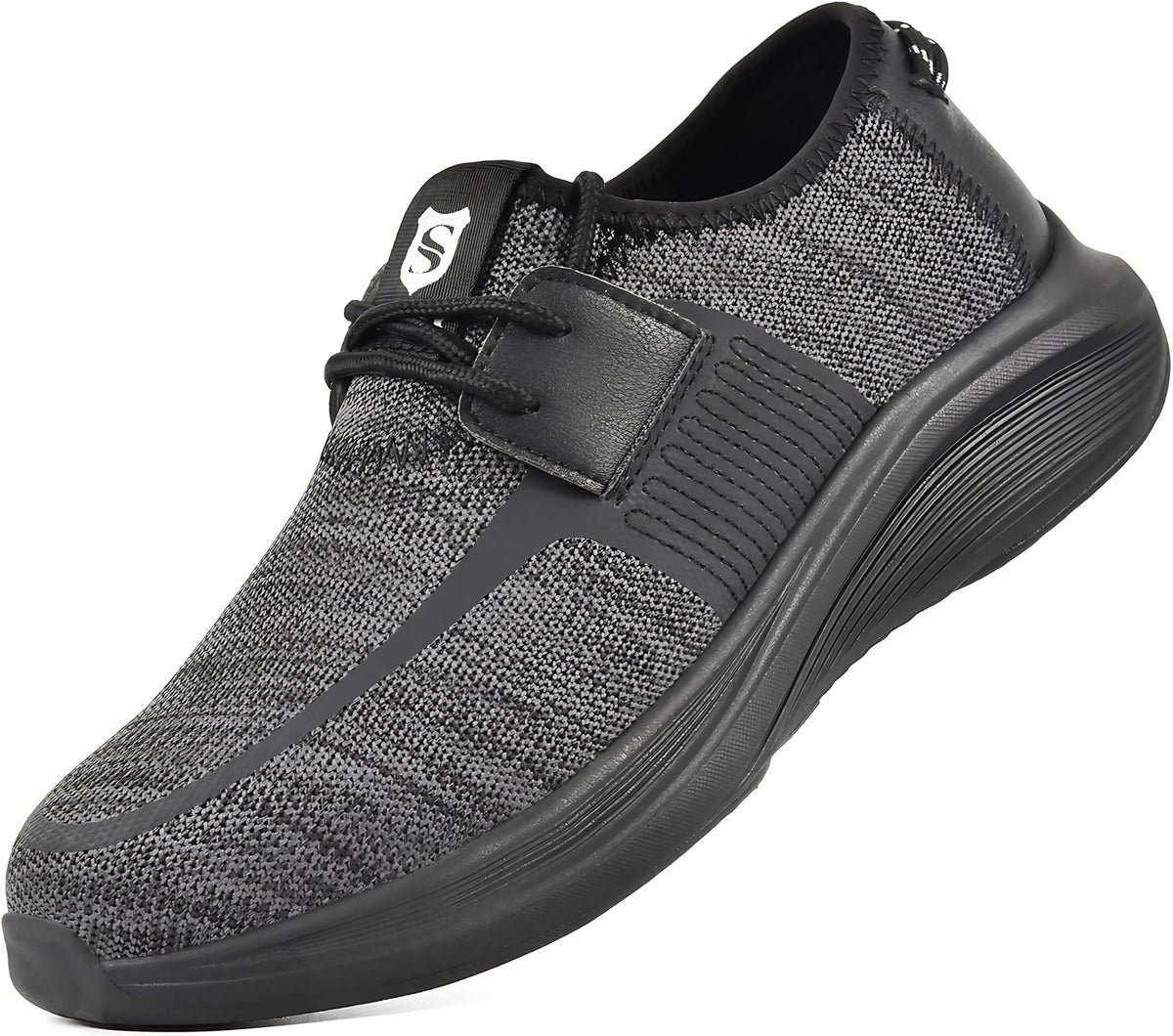 Chaussures de sécurité mixtes à embout composite, tige en maille