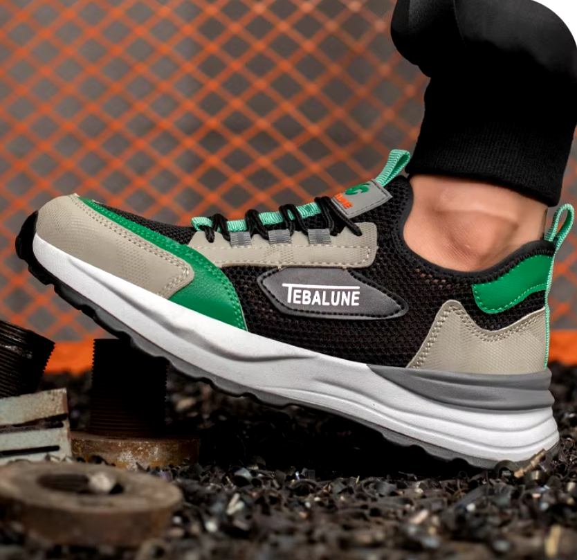 Chaussures de sécurité légères mixtes, embout composite