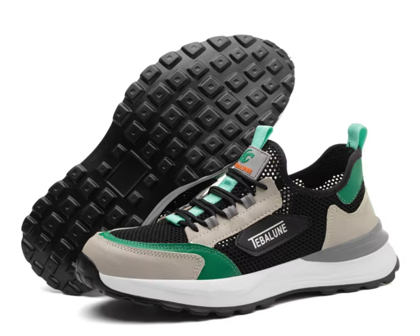 Chaussures de sécurité légères mixtes, embout composite