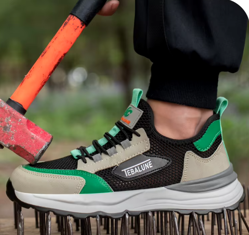 Chaussures de sécurité légères mixtes, embout composite