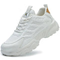 Chaussures de sécurité mixtes à embout acier, dessus en maille, blanc