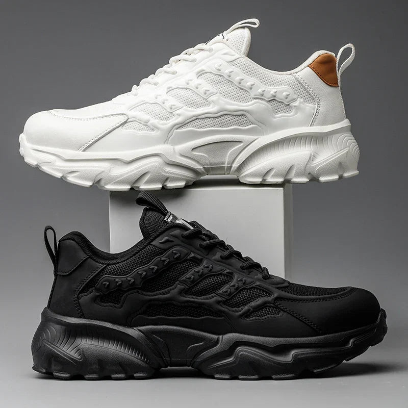 Chaussures de sécurité mixtes à embout acier, dessus en maille