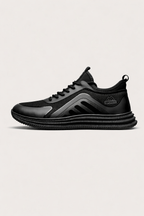 Chaussures de sport homme à semelle flexible et lacets plats