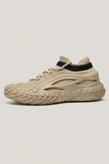 Chaussures de sport homme à col élastique et semelle crantée, beige
