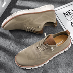 Chaussures de ville homme, semelle à mémoire de forme, 39 au 48, kaki