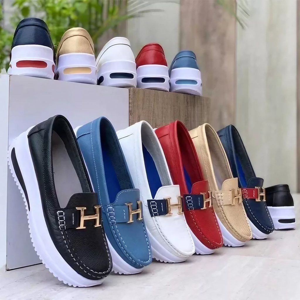 Chaussures sans lacets femme, semelle souple, du 35 au 43