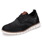 Chaussures homme de ville, aérées, bleu foncé, beige ou noir, noir
