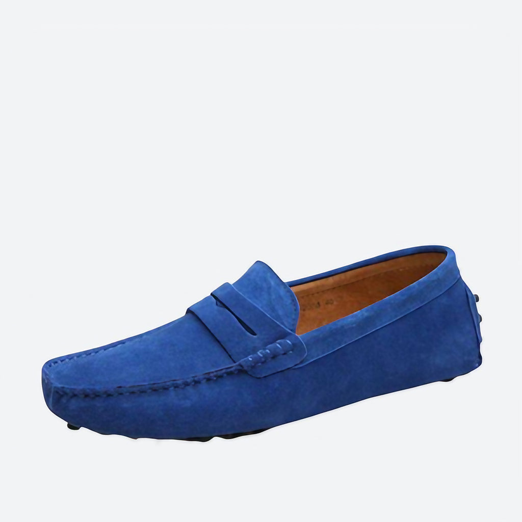 Chaussures habillées homme, dix coloris, du 38 au 47, bleu roi