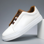 Baskets homme de ville, voûte plantaire anatomique, 3 coloris, blanc