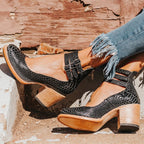 Chaussures à talon femme, semelle rembourrée, du 34 au 42, noir
