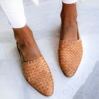 Chaussures femme à semelle intérieure rembourrée, six coloris, beige