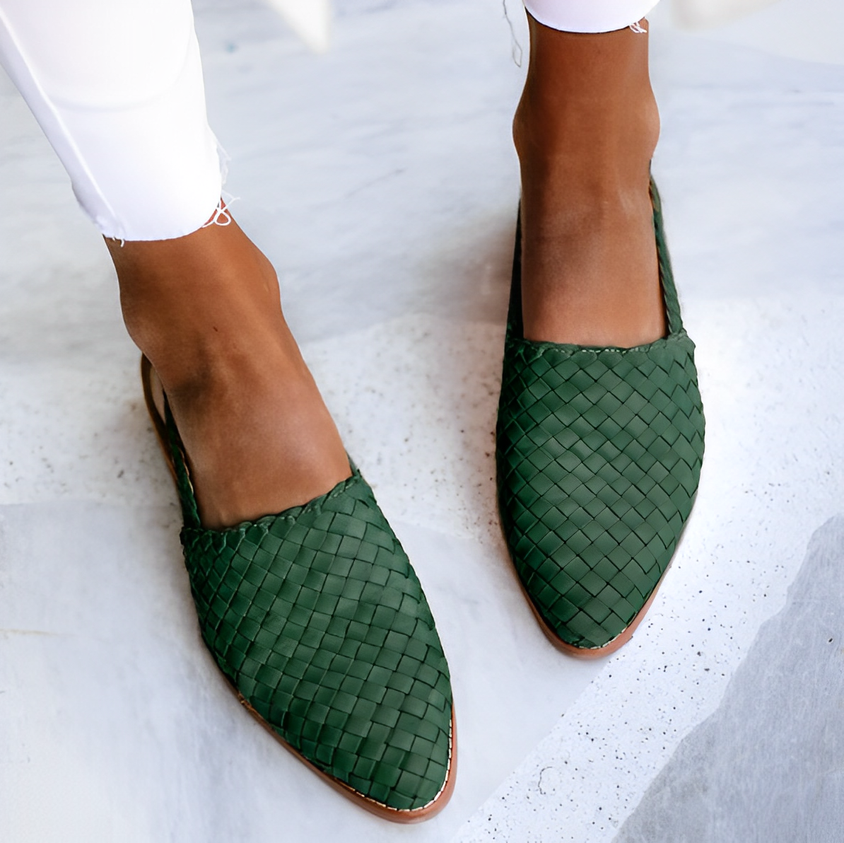 Chaussures de ville femme, six coloris, du 35 au 43, vert