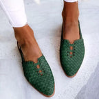 Chaussures femme habillées et confortables, cinq coloris, vert
