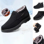 Chaussures d'hiver homme à enfiler, semelle antidérapante