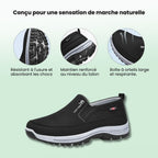 Chaussures orthopédiques homme de marche, semelle ergonomique