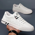 Chaussures décontractées homme, semelle amortie, beige ou blanc