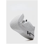 Chaussures décontractées homme, semelle amortie, beige ou blanc