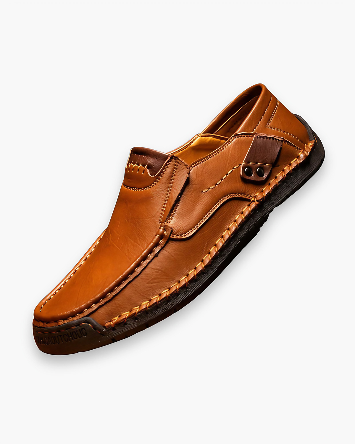 Chaussures de ville homme, semelle intérieure ergonomique, brun