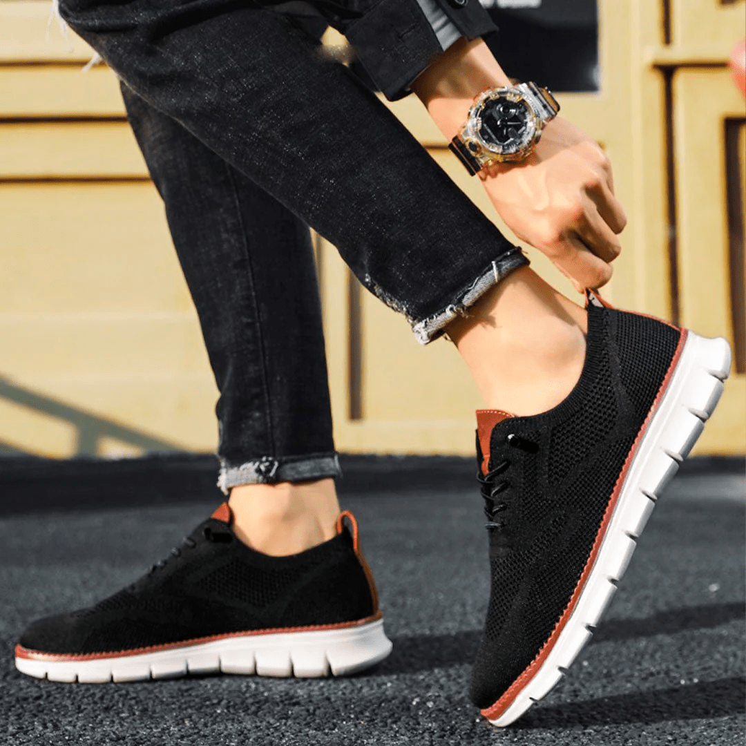 Chaussures homme en maille, semelle à mémoire de forme, 40 au 50