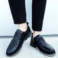 Chaussures de ville homme à lacets, semelle souple, noir