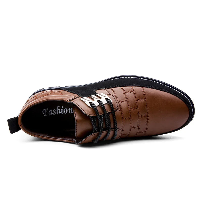 Chaussures de ville homme à lacets, semelle souple