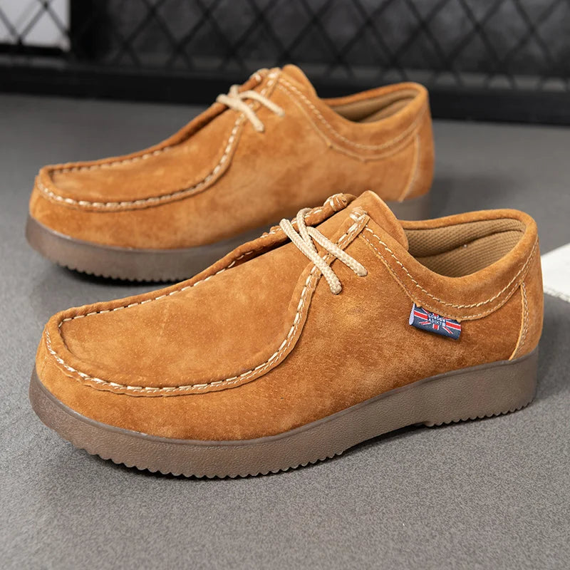 Chaussures de ville homme, semelle intérieure rembourrée, marron