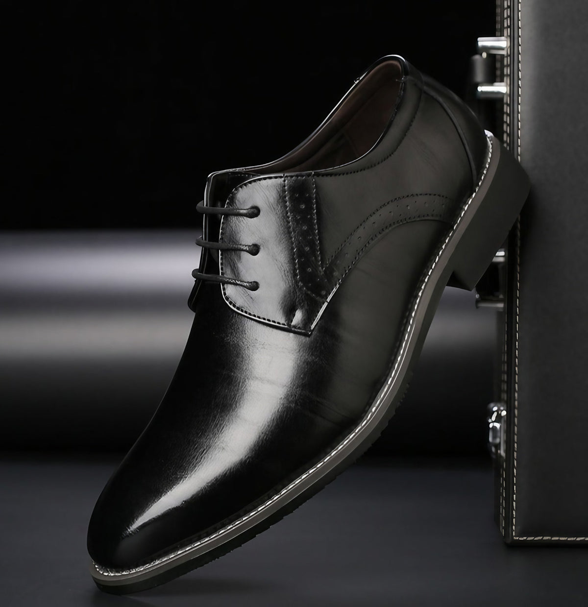 Chaussures de ville homme à lacets, intérieur rembourré, du 38 au 48