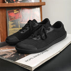 Chaussures pieds nus homme larges, semelle souple, pour l'été, noir