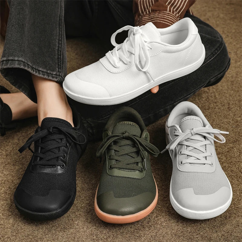 Chaussures pieds nus homme larges, semelle souple, pour l'été