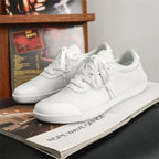 Chaussures pieds nus homme larges, semelle souple, pour l'été, blanc